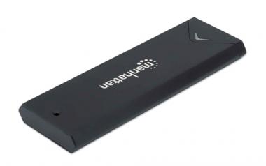 Manhattan M.2 NVMe SSD-Festplattengehuse USB 3.2 Gen2 USB-C 