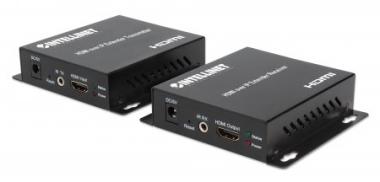 Intellinet HDMI over IP Extender Kit - Sender und Empfnger - Video-/Audio-/Infrarot-bertrager - bis zu 120 m (208284) 