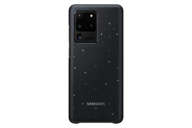 Samsung LED Back Cover EF-KG988 - Hintere Abdeckung fr Mobiltelefon - Schwarz - fr Galaxy S20 Ultra 5G 