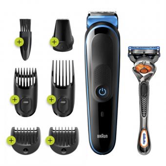 Braun All-in-one MGK5245 Barttrimmer Nass &amp; Trocken Schwarz - Blau (MGK5245) 