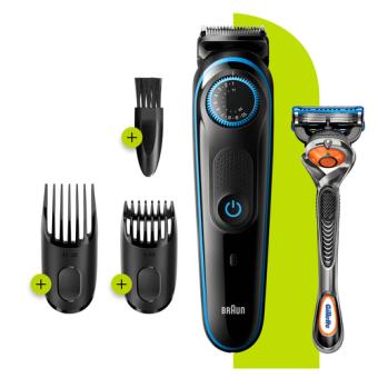 Braun 81705170 Barttrimmer Schwarz - Blau (281931) 