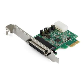 StarTech.com 4 Port PCI Express RS232 Serial Adapter Card - 16950 UART - 256-byte FIFO Cache - PCI E Serial Card - Serieller Adapter - PCIe - RS-232 x 4 