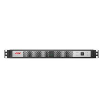 APC Smart-UPS SC SCL500RMI1UNC - USV (Rack - einbaufhig) - Wechselstrom 230 V - 400 Watt - 500 VA - Ethernet 10/100, USB - Ausgangsanschlsse: 4 - 1U - Schwarz, Silber 