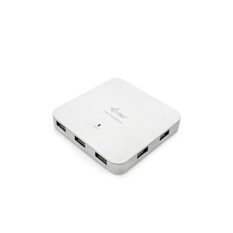 I-TEC USB-C Metal Charging HUB 7x USB 3.0 + Power Delivery 60W ohne netzteil ideal fuer Notebook Ultrabook Tablet PC 