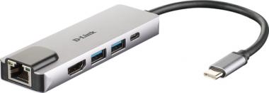 D-Link DUB-M520 - Docking Station - USB-C / Thunderbolt 3 - HDMI - GigE (DUB-M520) 