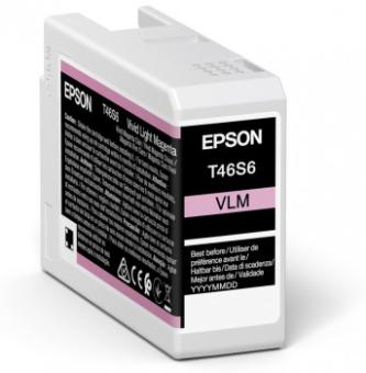 Epson UltraChrome Pro T46S6 - 25 ml - Vivid Light Magenta - Original - Tintenbehlter - fr SureColor SC-P700 