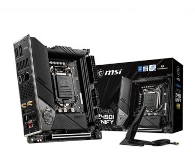 MB MSI MEG Z490I UNIFY          (Z490,S1200,mITX,DDR4,Intel) 
