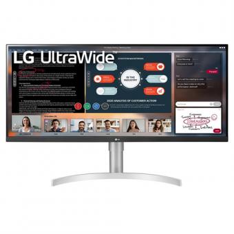 LG 34WN650-W - LED-Monitor - 86,6 cm (34 Zoll) - 2560 x 1080 UWFHD @ 75 Hz - IPS - 400 cd/m - 1000:1 - 5 ms - 2xHDMI, DisplayPort - Lautsprecher (34WN650-W) 