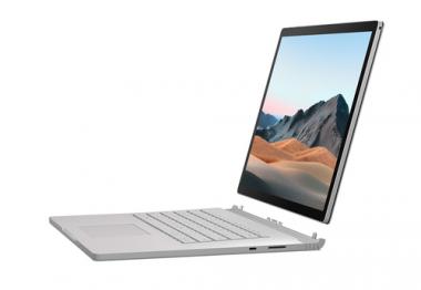 Microsoft Surface Book 3 - Tablet - mit Tastatur-Dock - Core i7 1065G7 / 1.3 GHz - Win 10 Pro - 32 GB RAM - 1 TB SSD - 34.3 cm (13.5 Zoll) Touchscreen 3000 x 2000 - GF GTX 1650 - Bluetooth, Wi-Fi - Platin - kbd: Deutsch - kommerziell 