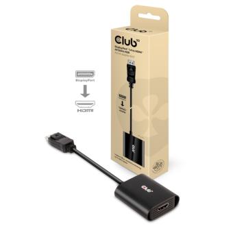 Club 3D DisplayPort1.4 auf HDMI 4K120Hz HDR Aktiver Adapter St./B. 