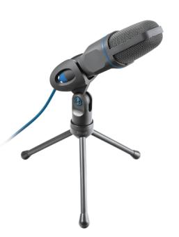 Trust Mico - PC-Mikrofon - -45 dB - 50 - 16000 Hz - 2200 Ohm - Omnidirektional - Verkabelt (23790) 