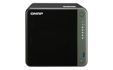 QNAP TS-453D - NAS-Server - 4 Schchte - SATA 6Gb/s - RAID 0, 1, JBOD - RAM 8 GB - 2.5 Gigabit Ethernet - iSCSI 