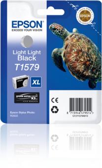 EPSON T1579 Tinte hell hell schwarz Standardkapazitt 1-pack blister ohne Alarm 