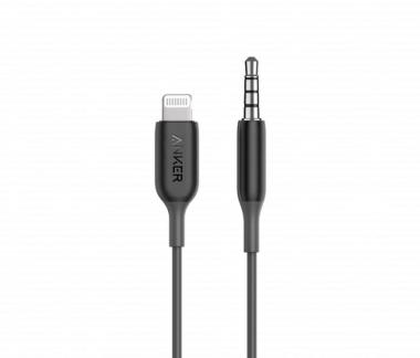 ANKER 3,5 mm Audio Cable with Lightning Connector Black 