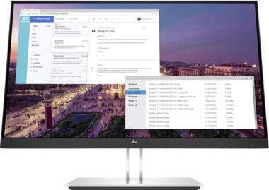 HP E23 G4 FHD Monitor 58,4cm 23Zoll HDMI USB port VGA DisplayPort 