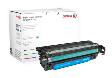 Xerox - Tonerpatrone (ersetzt HP CE251A) - 1 x Cyan - 8500 Seiten - fr HP Color LaserJet CM3530 MFP, CM3530fs MFP, CP3525, CP3525dn, CP3525n, CP3525x (106R01584) 