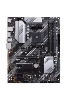 ASUS PRIME B550-PLUS AMD AM4 Socket ATX DDR4 3rd Gen AMD Ryzen Dual M.2 PCIe 4.0 1 Gb Ethernet USB 3.2 Gen 2 Type-A and Type-C 