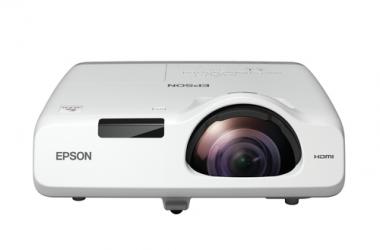Epson EB-L200SW - 3-LCD-Projektor - 3800 lm (wei) - 3800 lm (Farbe) - WXGA (1280 x 800) - 16:10 - 720p - Short-Throw Fixed-Objektiv - 802.11a/b/g/n/ac Wireless / LAN/ Miracast - wei 