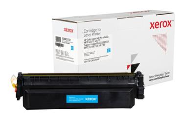 TON Xerox High Yield Cyan Toner Cartridge equivalent to HP 410X for use in Color LaserJet Pro M452; MFP M377, M477; Canon imageCLASS LBP654 (CF411X) 