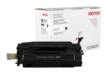 Xerox Everyday - Toner Schwarz - ersetzt HP 55A fr LaserJet Enterprise P3011, P3015, Flow MFP M525, MFP M521, Canon imageCLASS LBP6780, MF515, Laser Shot LBP6750 (006R03627) 