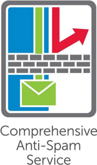Sonicwall Comprehensive Anti-Spam Service - Abonnement-Lizenz (4 Jahre) - 1 Gert (01-SSC-4426) 