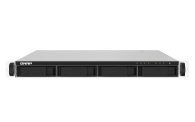 QNAP TS-432PXU - NAS-Server - 4 Schchte - Rack - einbaufhig - SATA 6Gb/s - RAID 0, 1, 5, 6, 10, JBOD - RAM 2 GB - 2.5 Gigabit Ethernet / 10 Gigabit Ethernet - iSCSI - 1U 