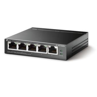 Switch TP-Link 5x GE TL-SG105PE (davon 4xPOE+) 