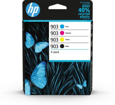 HP 903 CMYK Original Ink Cartridge 4-Pack 