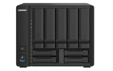 QNAP TS-932PX - NAS-Server - 9 Schchte - SATA 6Gb/s - RAID 0, 1, 5, 6, 10, 50, JBOD, 5 Hot Spare, 6 Hot Spare, 60, 50 Hot Spare, 10-Hot-Spare, 1 Hot-Spare, 60 Hot Spare - RAM 4 GB - Gigabit Ethernet / 2.5 Gigabit Ethernet / 10 Gigabit Ethernet - iSCSI 