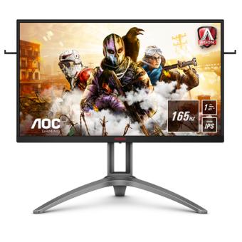 AOC Gaming AG273QXP - AGON Series - LED-Monitor - 68.6 cm (27 Zoll) - 2560 x 1440 QHD - IPS - 350 cd/m - 1000:1 - 1 ms - 2xHDMI, DisplayPort - Schwarz 