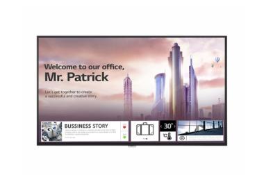 LG UH5F Digital Beschilderung Flachbildschirm 139,7 cm (55 Zoll ) IPS 4K Ultra HD Schwarz Eingebauter Prozessor Web OS (55UH5F-H) 