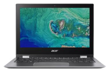 Acer Spin 1 SP111-34N-P2F5 - Flip-Design - Pentium Silver N5030 / 1.1 GHz - Windows 10 Home 64-Bit im S-Modus - 4 GB RAM - 64 GB eMMC - 29.46 cm (11.6 Zoll) IPS Touchscreen 1920 x 1080 (Full HD) - UHD Graphics 605 - Wi-Fi, Bluetooth - Stahlgrau - kbd: Deu 