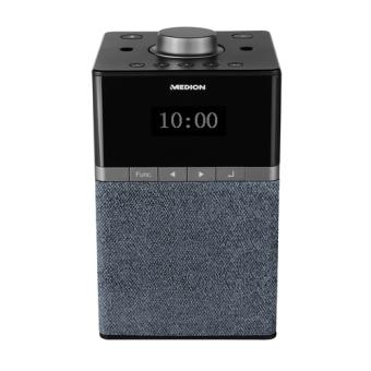 MEDION P66130 WLAN Internet DAB+ Radio mit Amazon Alexa, Dot Matrix Display, PLL UKW, DLNA kompatibel, Fernfeld Spracherkennung, Multiroom-Funktion, Musikstreaming 