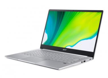 Acer Swift 3 SF314-59-7642 - Core i7 1165G7 / 2.8 GHz - Win 10 Home 64-Bit - 16 GB RAM - 512 GB SSD QLC - 35.6 cm (14 Zoll) IPS 1920 x 1080 (Full HD) - Iris Xe Graphics - Bluetooth, Wi-Fi - Reines Silber - kbd: Deutsch 