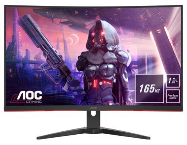 AOC Gaming C32G2AE/BK LED display 80 cm (31.5 Zoll ) 1920 x 1080 Pixel Full HD Schwarz - Rot (C32G2AE/BK) 