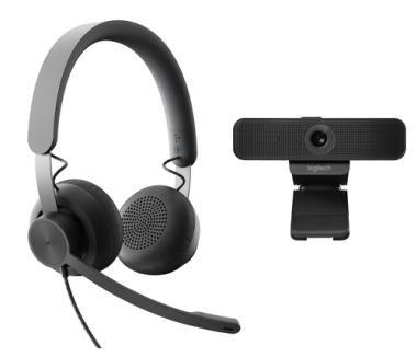 Logitech Wired Personal Video Collaboration Kit (Cam & Headset) 