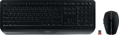 CHERRY GENTIX DESKTOP Wireless Desktop Set CH-Layout, schwarz 