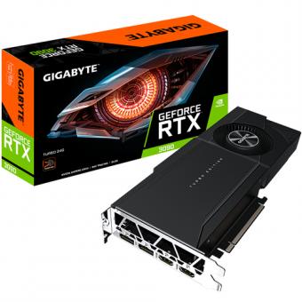 Gigabyte GeForce RTX 3090 TURBO 24G - Grafikkarten - GF RTX 3090 - 24GB GDDR6X - PCIe 4,0 x16 - 2 x HDMI, 2 x DisplayPort (GV-N3090TURBO-24GD) 