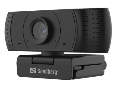 Sandberg USB Office Webcam 1080P HD - Web-Kamera - Farbe - 2 MP - 1920 x 1080 - 1080p - Audio - USB2.0 (134-16) 