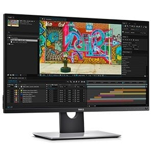 DELL UltraSharp UP2716DA 68,6cm (27 Zoll) WQHD Profi-Monitor HDMI/DP 8bit+FRC 