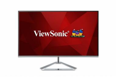 VIEWSONIC VX2476-SMH 60,45cm 23,8p 1920x1080 FHD 4ms VGA 2xHDMI speaker H178/V178 viewing angle SuperClear IPS silver bezel 3 sides 