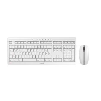 Cherry TAS Stream Desktop Set grau deutsches Layout 