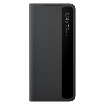 Samsung Smart Clear View Cover EF-ZG998 - Flip-Hlle fr Mobiltelefon - Schwarz - fr Galaxy S21 Ultra 5G (EF-ZG998CBEGEW) 