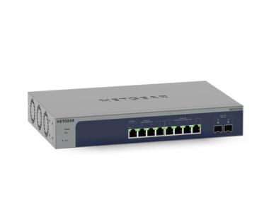 NETGEAR Pro MS510TXM - Switch - L3 Lite - Smart - 4 x 100/1000/2.5G + 4 x 1/2.5/5/10GBase-T + 2 x 10 Gigabit SFP+ (Uplink) - Desktop, an Rack montierbar 