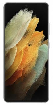 TELEKOM Samsung S21 Ultra 5G 128GB silber Dual Sim 17,27cm 6,8Zoll 