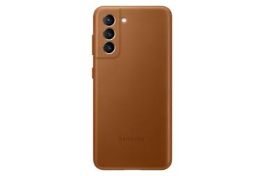 Samsung Leather Cover EF-VG991 fr Galaxy S21, brown 