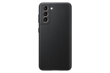 Samsung Leather Cover EF-VG991 fr Galaxy S21, black 