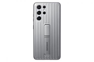 Samsung Protective Standing Cover EF-RG998 - Hintere Abdeckung fr Mobiltelefon - Silber - fr Galaxy S21 Ultra 5G (EF-RG998CJEGWW) 