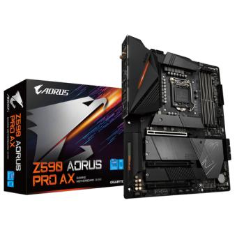 GIGABYTE Z590 AORUS PRO AX LGA 1200 DDR4 3xM.2 6xSATA 1xDP ATX 