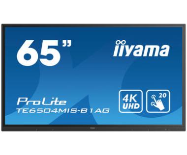 IIYAMA TE6504MIS-B1AG 165,10cm 65Zoll IPS UHD AG 20P Touch VGA 3xHDMI USB-C with 65 Watt PD Android OS 